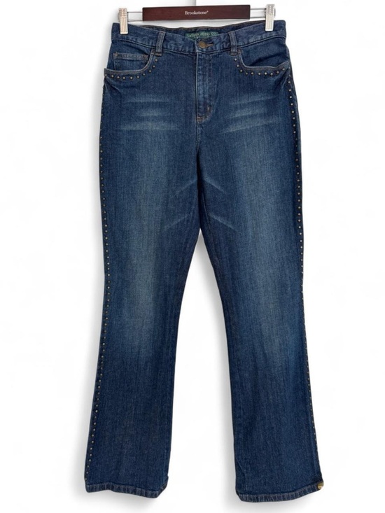Ralph Lauren Denim - Ralph Lauren Studded Bootcut Jeans Size 4 Vintage Y2K